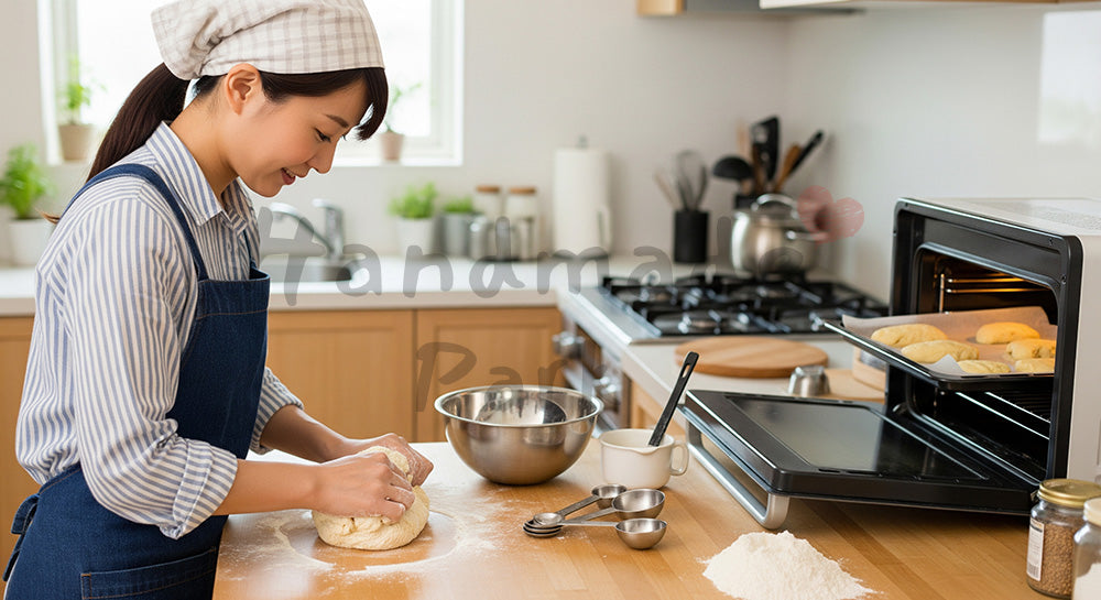 フリー素材 無料 写真|自宅リビングでヨガマットの上でストレッチする日本人女性 写真背景