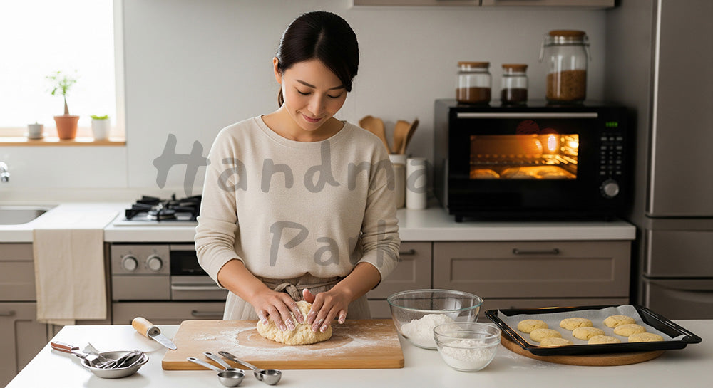 フリー素材 無料 写真|自宅リビングでヨガマットの上でストレッチする日本人女性