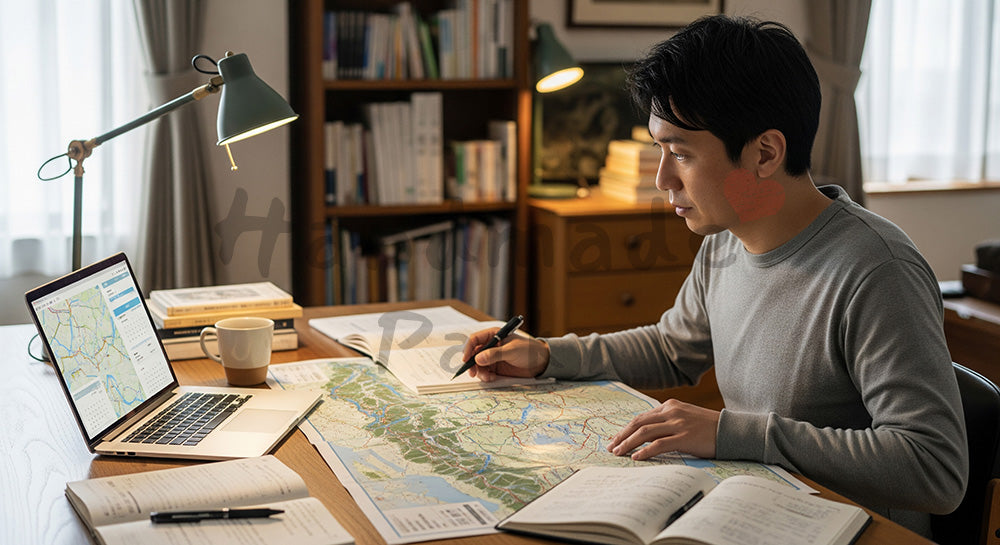 フリー素材 無料 写真|書斎で読書を楽しむ日本人男性の静かな暮らし