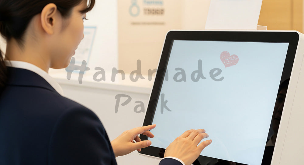 フリー素材 無料 写真|セルフ会計機で診療費を精算する日本人患者