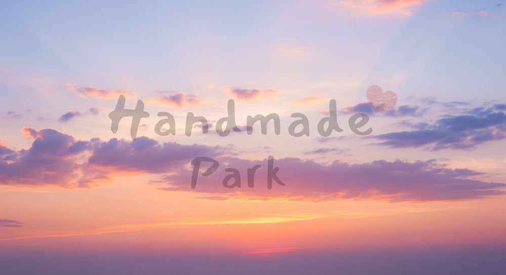 フリー素材 無料 写真|朝焼けと薄雲がつくるパステル空癒し系デザインや季節素材に使える背景写真素材Webや印刷の背景・資料に便利