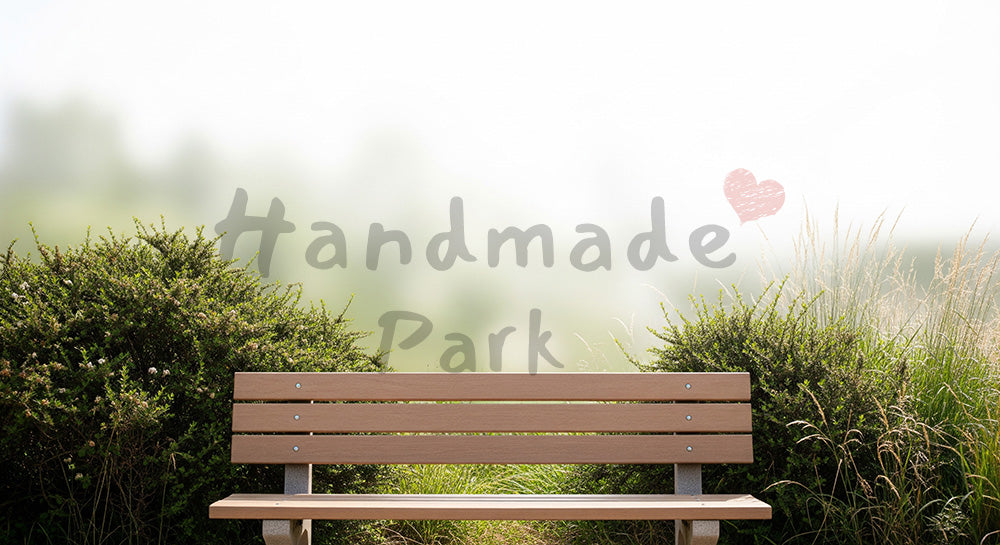 フリー素材 無料 写真|SDGsに合う公園の低木と草花背景 文字入れしやすい明度が高い余白