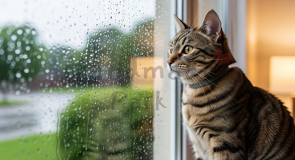 フリー素材 無料 写真|ペットライフスタイルがある窓辺の猫|資料スライドの背景に便利