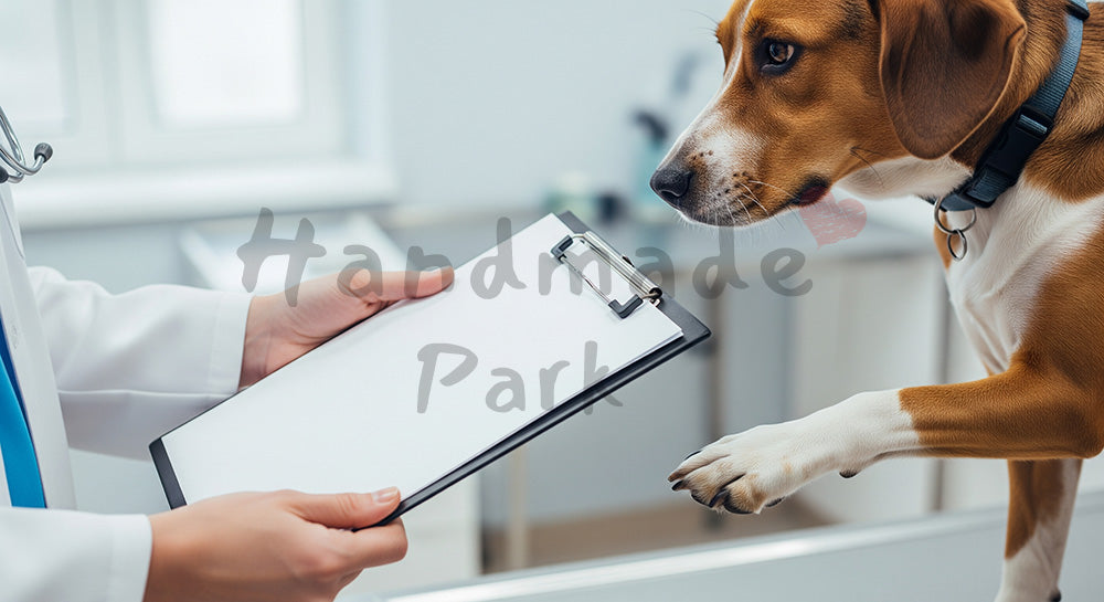 フリー素材 無料 写真|やわらかな自然光の動物病院の犬|バナー背景に合わせやすい