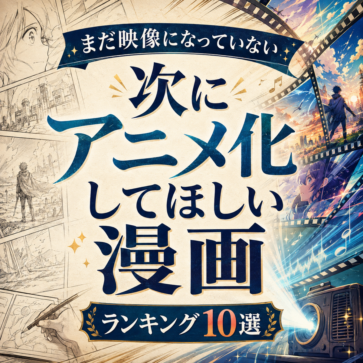 次にアニメ化してほしい漫画ランキング10選のサムネイル