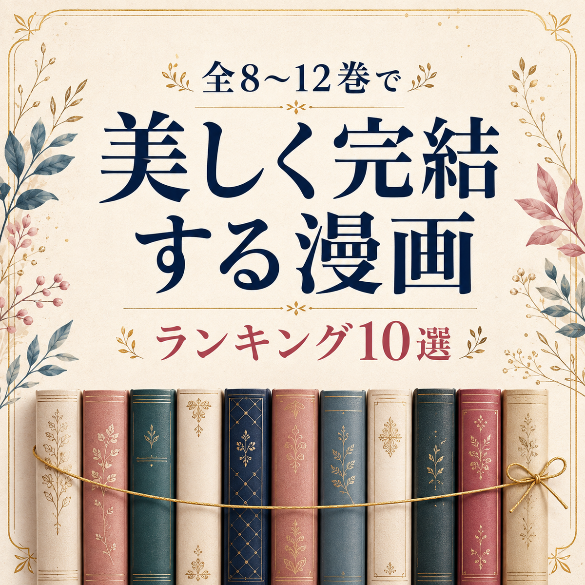 全8〜12巻で美しく完結する漫画ランキング10選のサムネイル