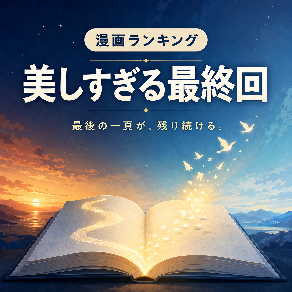 最終回が美しすぎる完結漫画ランキング10選のサムネイル