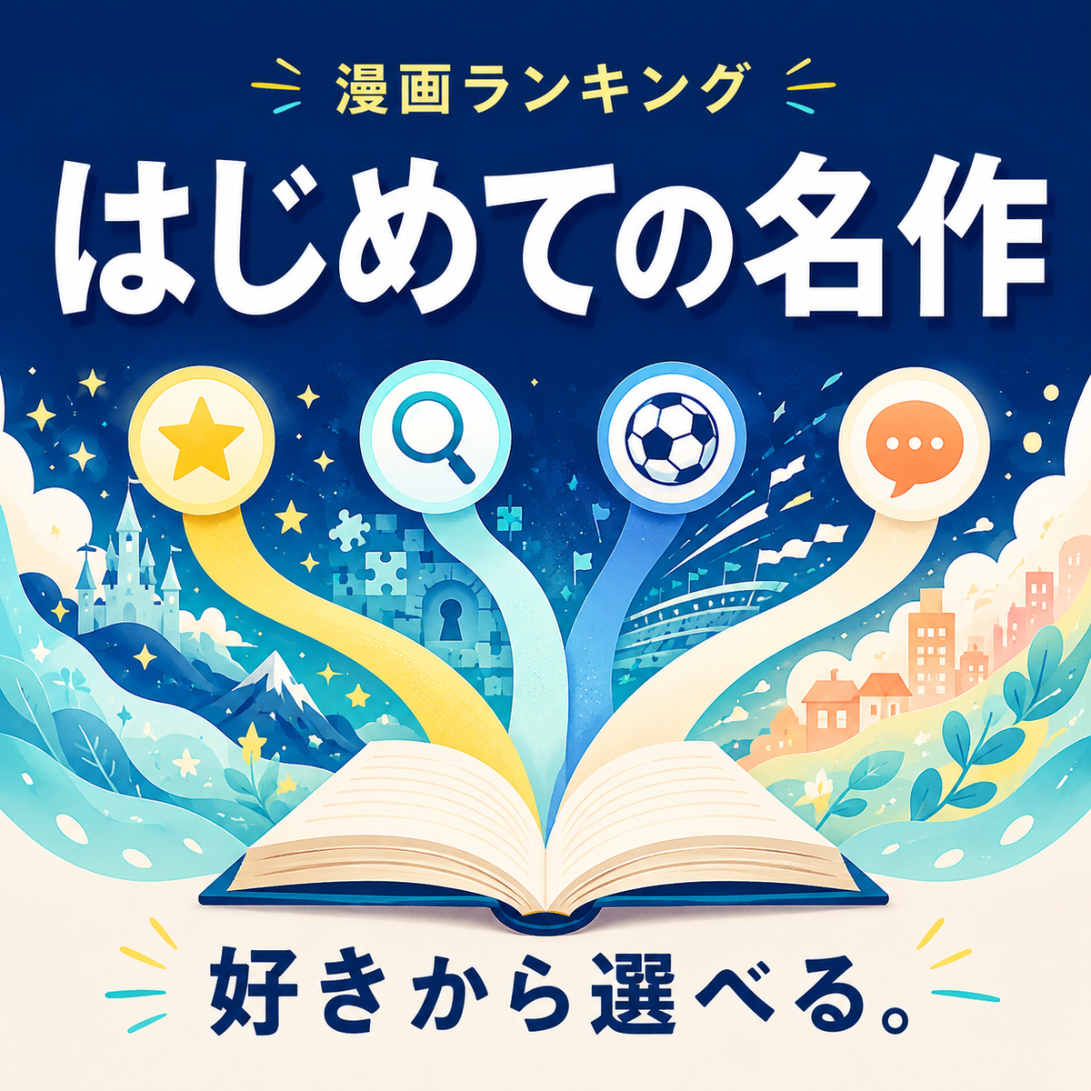 漫画初心者でも読みやすい名作ランキング10選のサムネイル