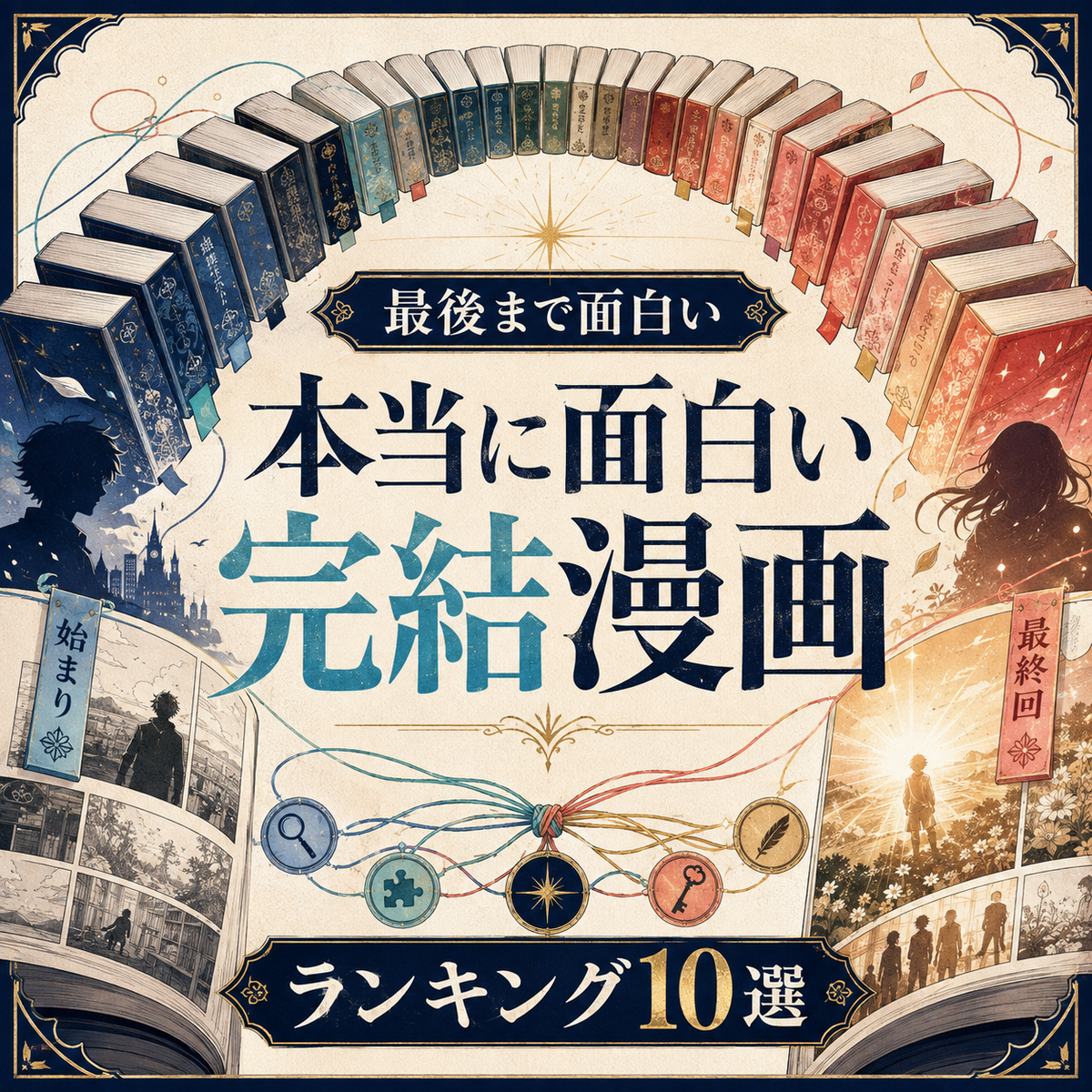本当に面白い完結漫画ランキング10選のサムネイル
