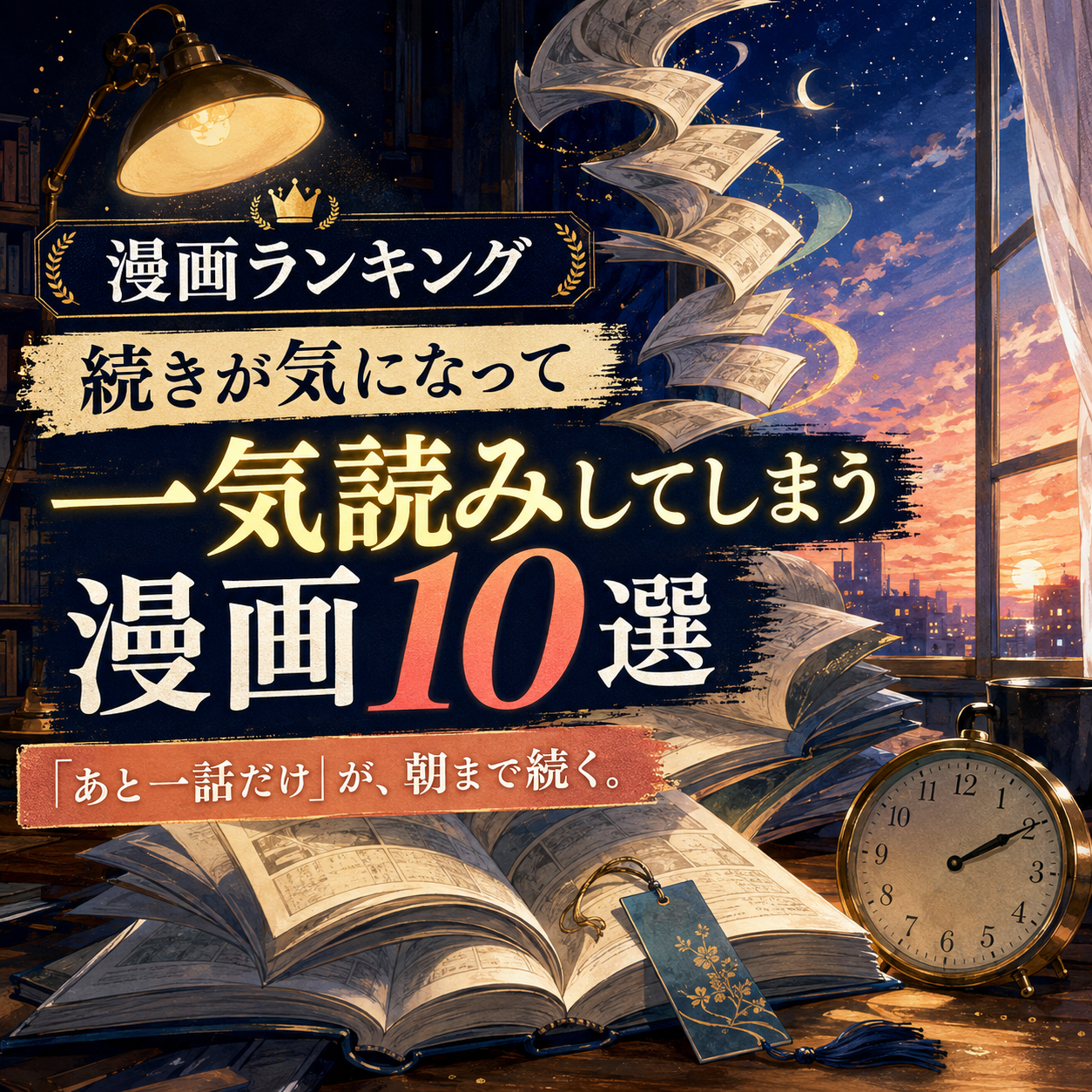 続きが気になって一気読みしてしまう漫画ランキング10選の正方形サムネイル