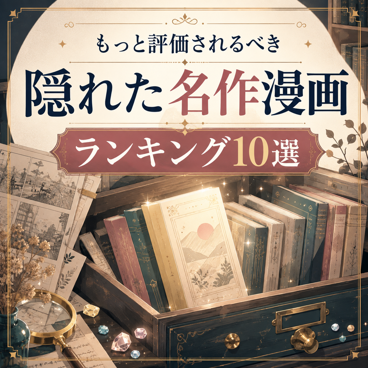 もっと評価されるべき隠れた名作漫画ランキング10選のサムネイル