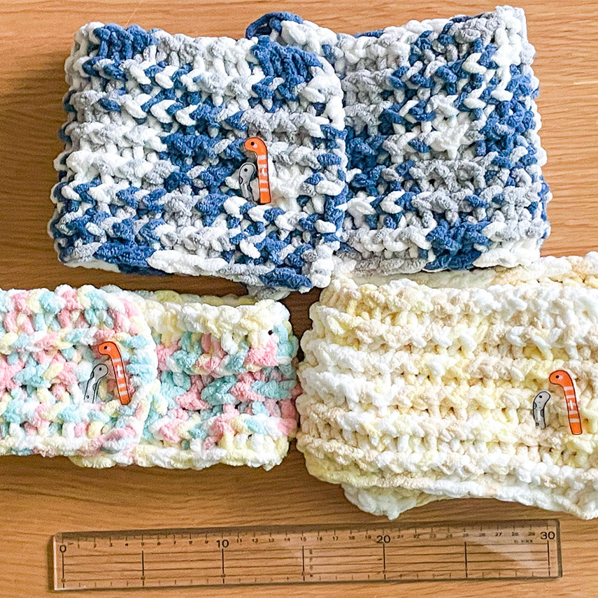 【100均 セリア&ダイソーでハンドメイド】マフラーニットメーカーでマフラー作り