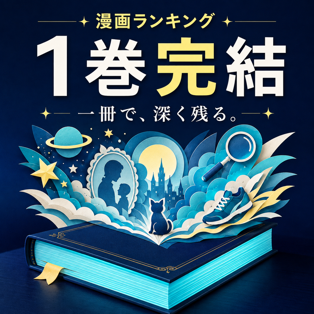 1巻完結でも満足度が高い漫画ランキング10選のサムネイル