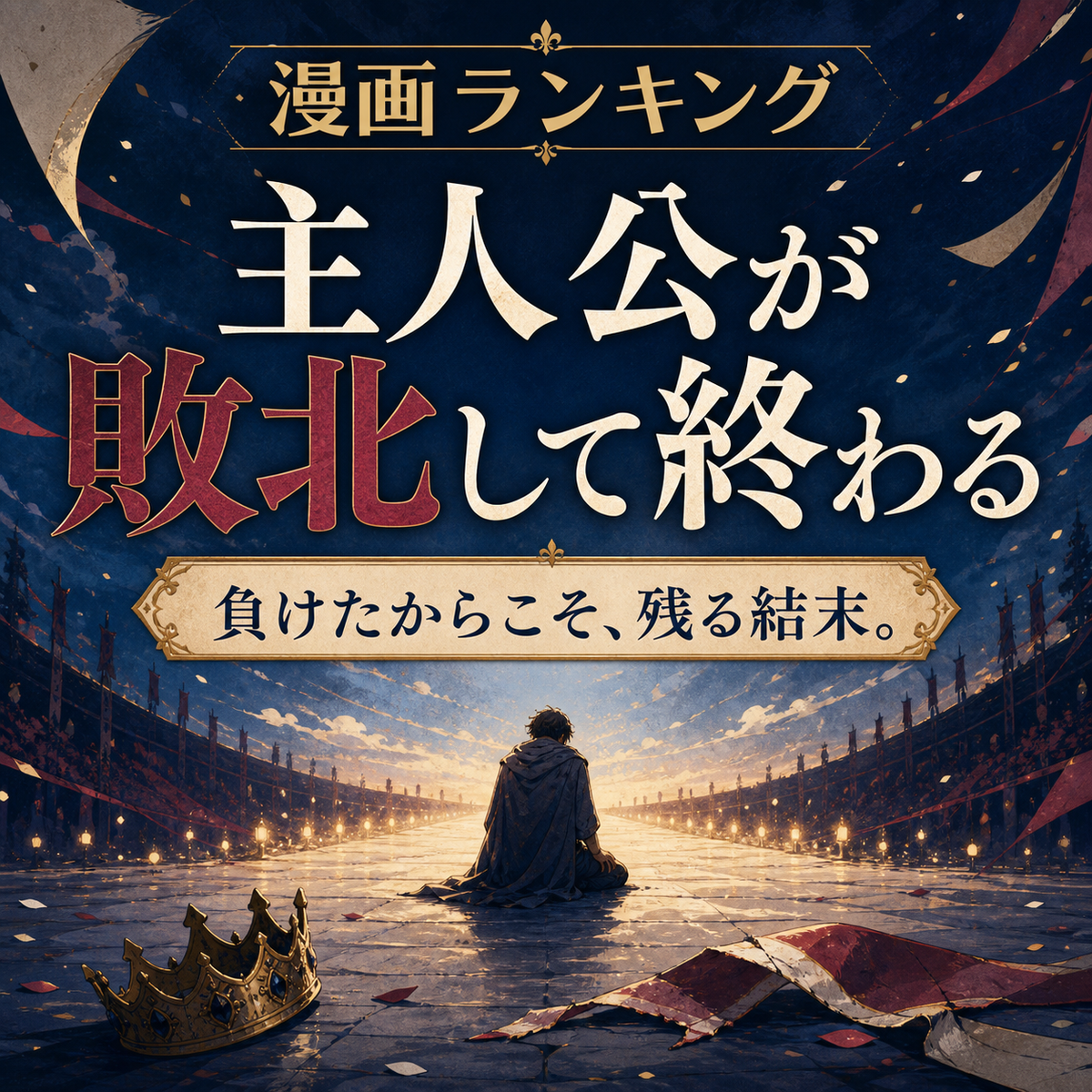 主人公が敗北して終わる漫画ランキング10選のサムネイル