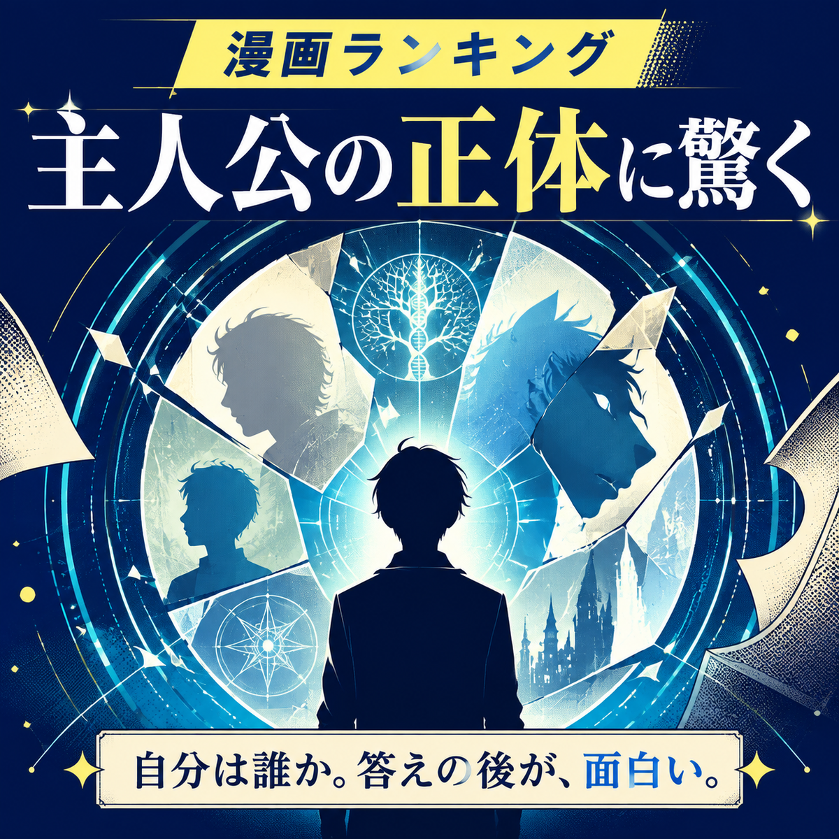 主人公の正体に驚く漫画ランキング10選のサムネイル