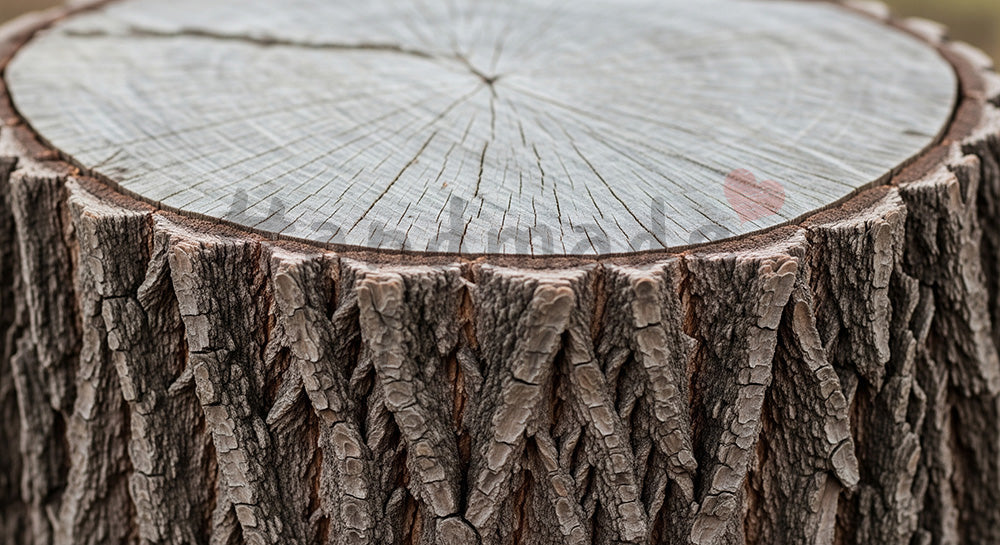 フリー素材 無料 写真｜SDGsに合う樹皮テクスチャ背景 明るめフラットで文字入れしやすい