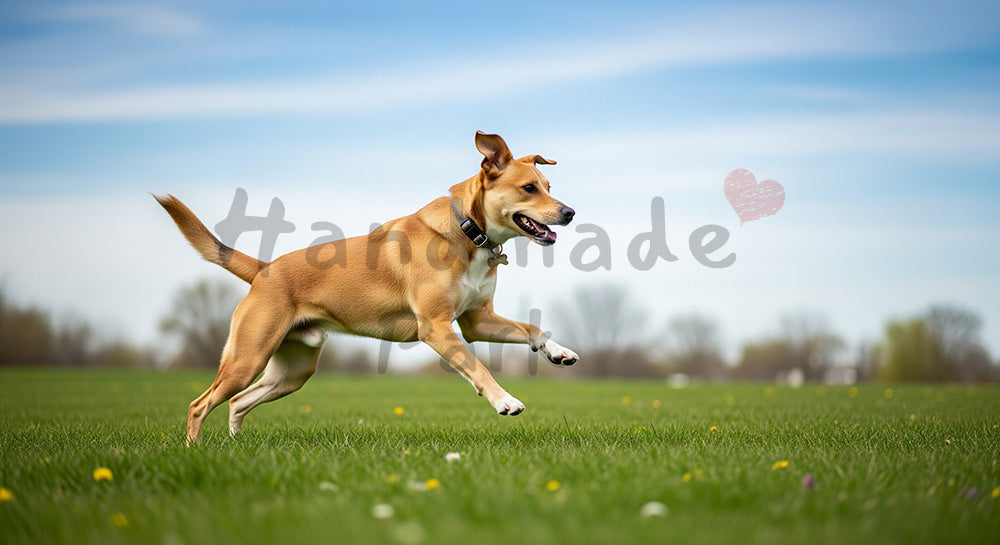 フリー素材 無料 写真｜散歩シーンの犬、ブログのアイキャッチ向き