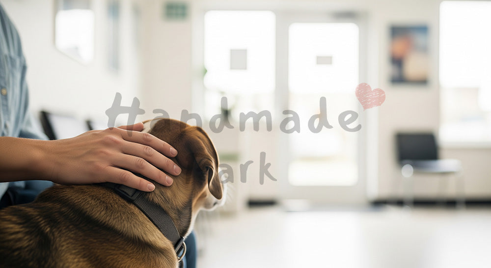 フリー素材 無料 写真｜動物病院の犬｜チラシ・ポスターにも活躍 ロゴ・文字なし