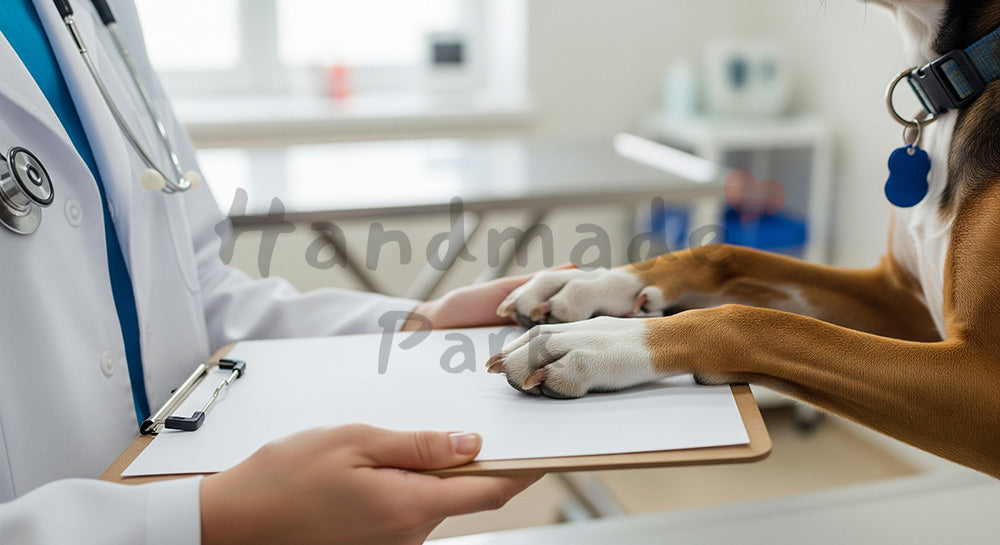 フリー素材 無料 写真｜動物病院の犬｜ペットヘルスケアを添えたSNS投稿の背景におすすめ