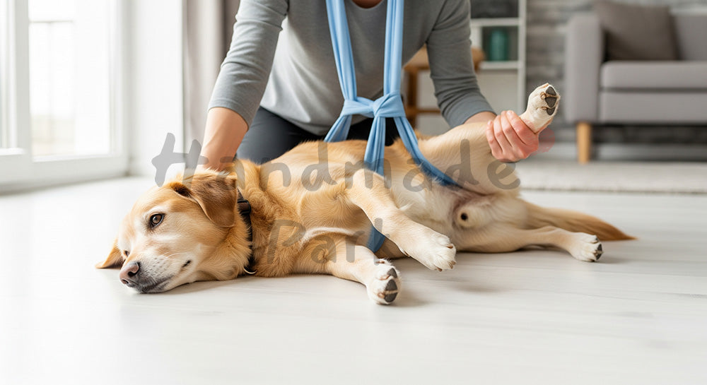 フリー素材 無料 写真｜シニア犬の関節ケアとストレッチ｜サービス紹介ページに使える
