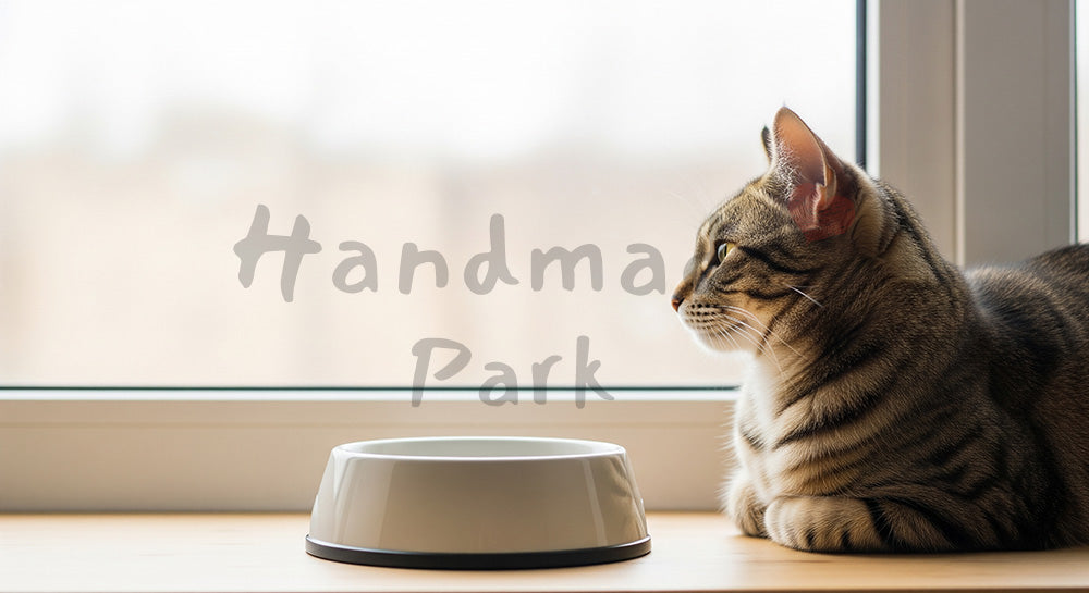 フリー素材 無料 写真｜フードボウルがあるフードボウル×猫｜サムネイル作成に便利