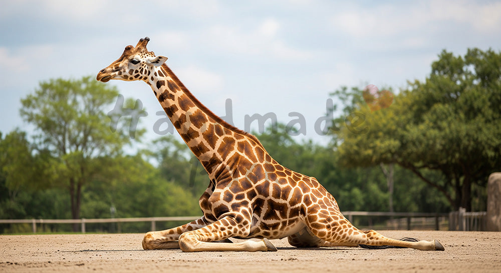 フリー素材 無料 写真｜動物園がある動物園のキリンが歩く伸びやかな姿｜教育・教材の挿絵に
