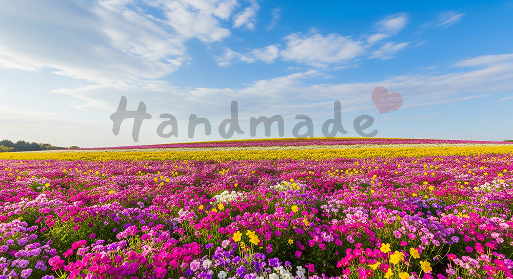 フリー素材 無料 写真｜GWお花スポット風 青空余白のアイキャッチ｜余白を活かしたアイキャッチ