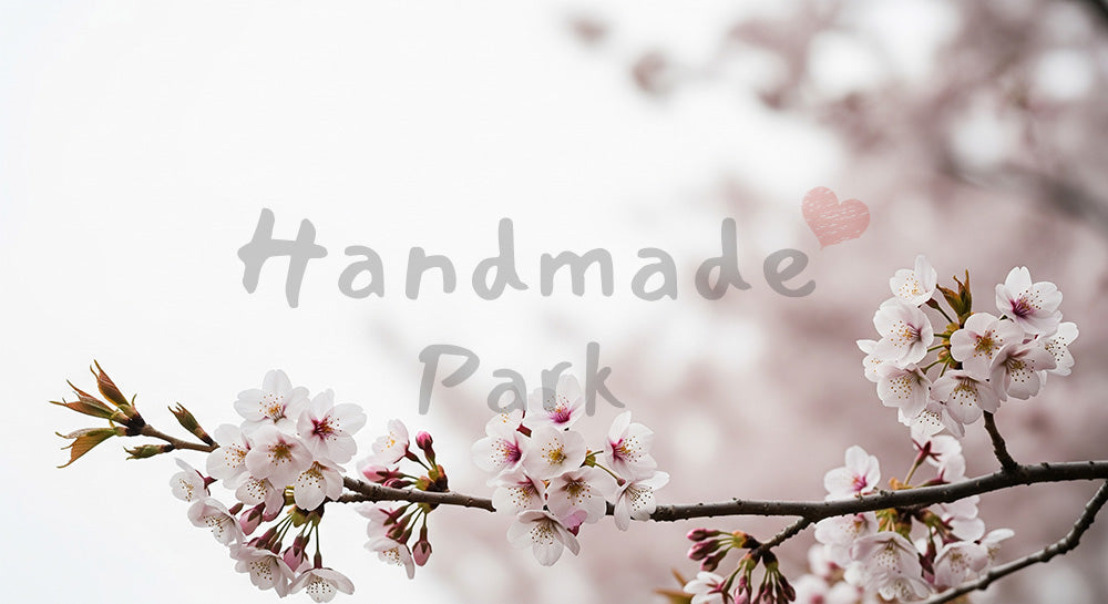 フリー素材 無料 写真｜桜の枝先クローズアップ文字入れ余白｜告知バナーに使えるナチュラルな画像