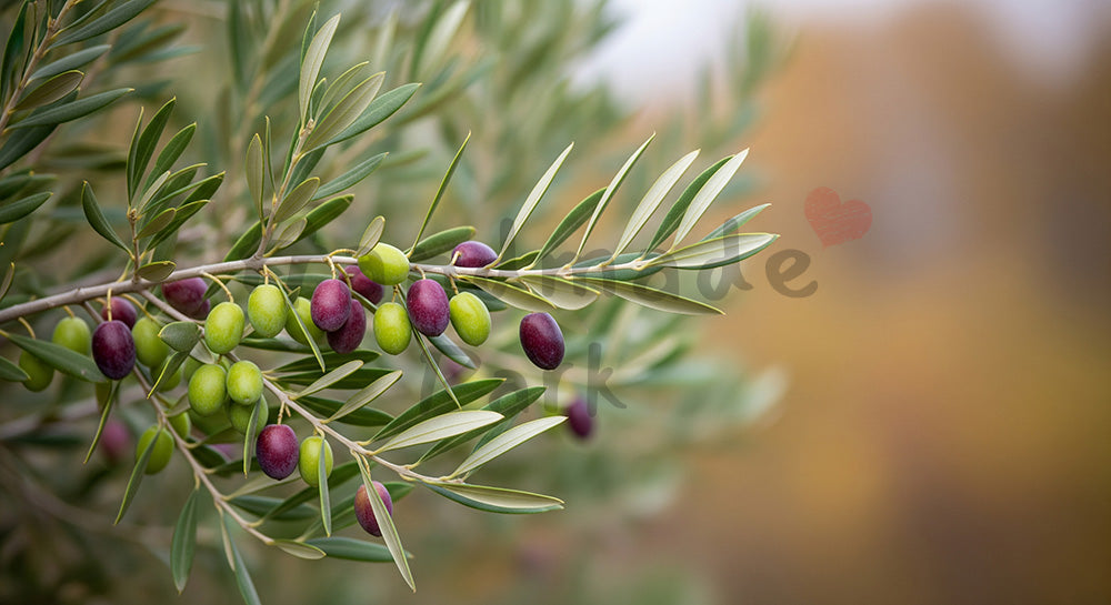 フリー素材 無料 写真｜オリーブの実秋のナチュラルな画像余白｜SNS投稿に使えるナチュラルな画像