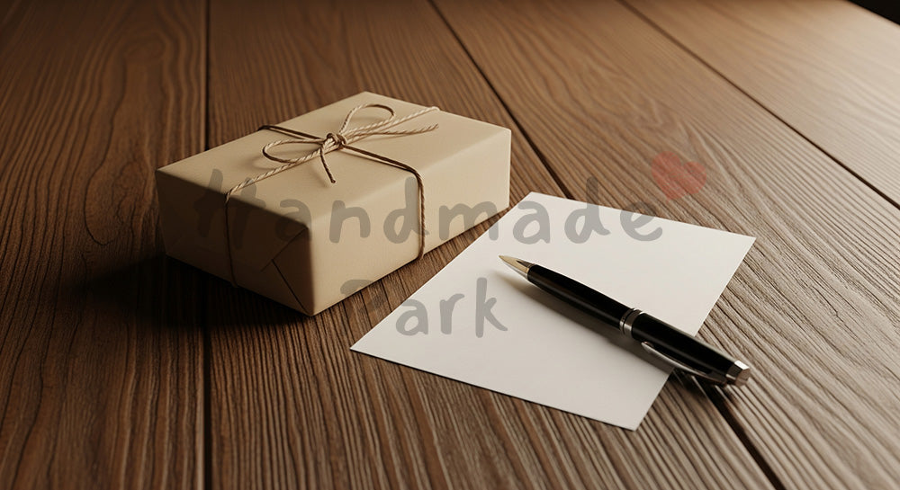 フリー素材 無料 写真｜父の日 メッセージを書く雰囲気の静物（文字なし）｜キャンペーン告知に便利